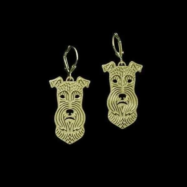 Dog Earrings - Schnauzer