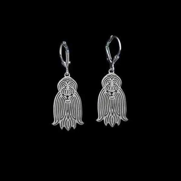 Dog Earrings - Shih Tzu