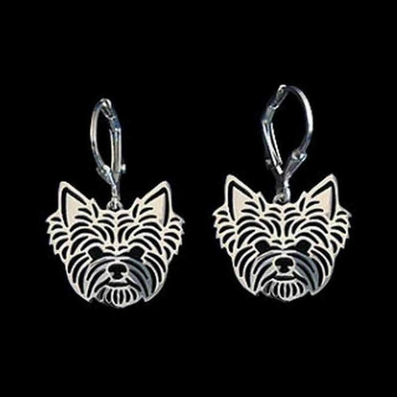 Dog Earrings - Yorkshire Terrier