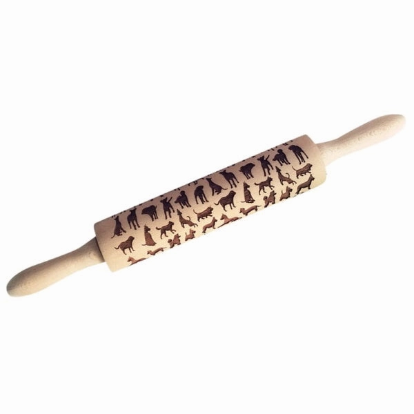 Dog Embossed Rolling Pin