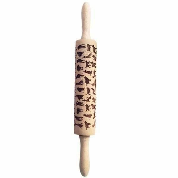 Dog Embossed Rolling Pin