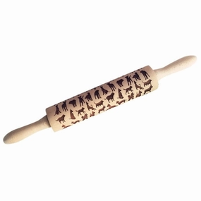 Dog Embossed Rolling Pin
