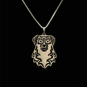 Dog Pendant Necklace - Australian Shepherd