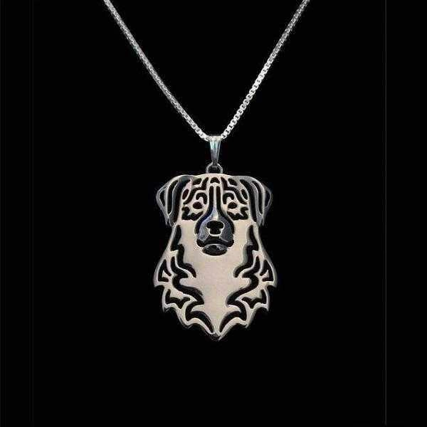 Dog Pendant Necklace - Australian Shepherd