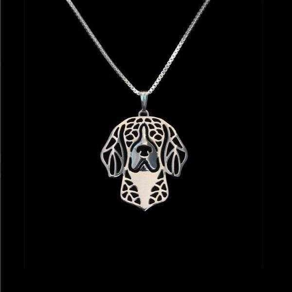 Dog Pendant Necklace - Beagle