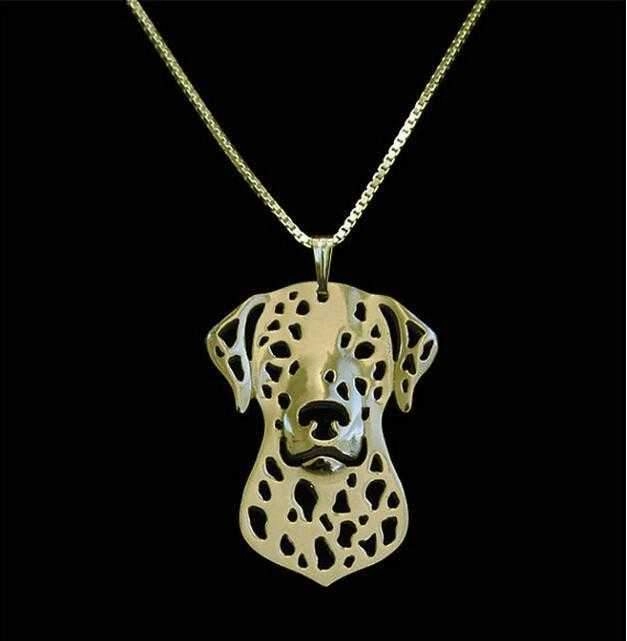 Dog Pendant Necklace - Dalmatian