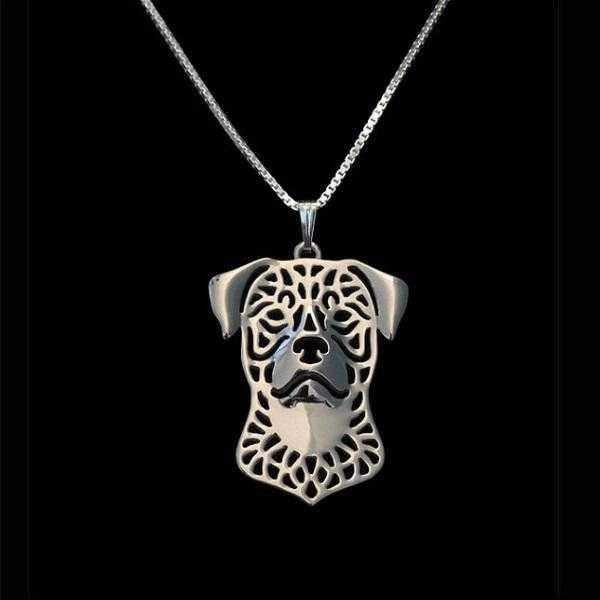 Dog Pendant Necklace - Rottweiler