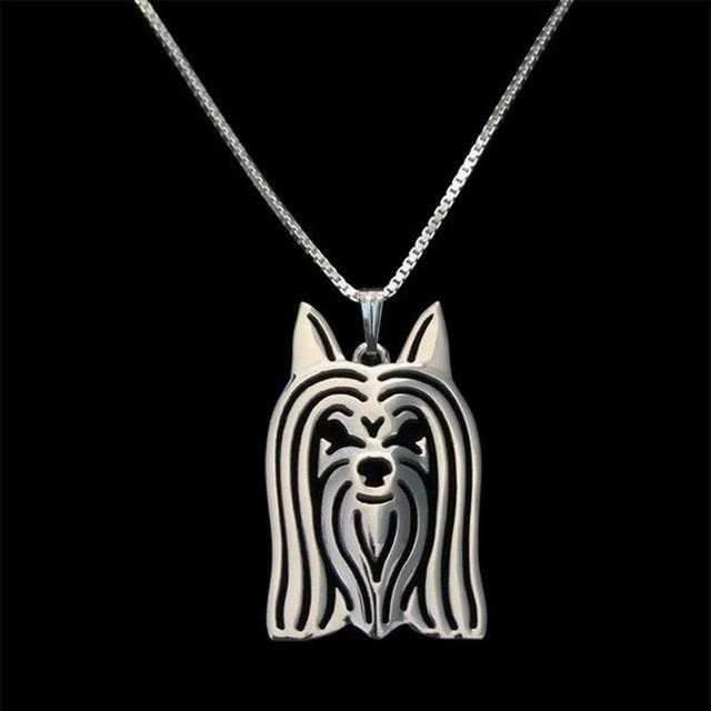 Dog Pendant Necklace - Silky Terrier