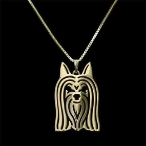 Dog Pendant Necklace - Silky Terrier