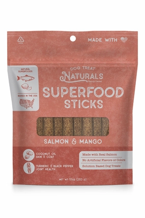 Dog Treat Naturals Salmon and Mango Sticks Dog Treats