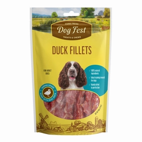 Dogfest Duck Fillets Treats for Dogs