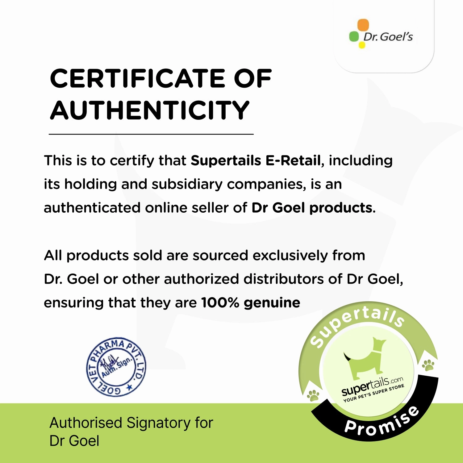 Dr Goel's Me & My Immunity Supplements for Dogs and Cats