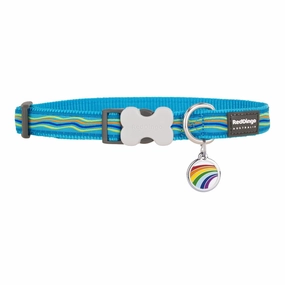 Dreamstream Turquoise Dog Collar/Tag Set