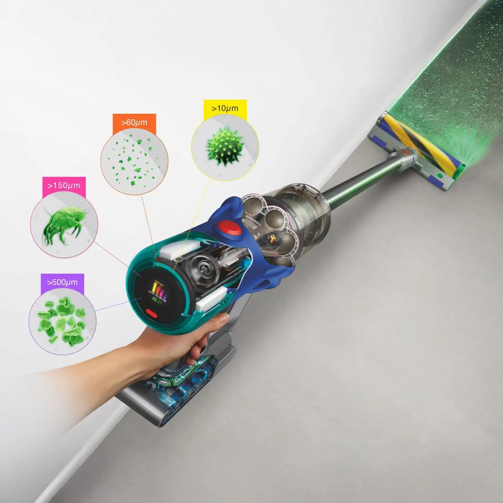 Dyson - V12 Detect Slim Fluffy Vacuum