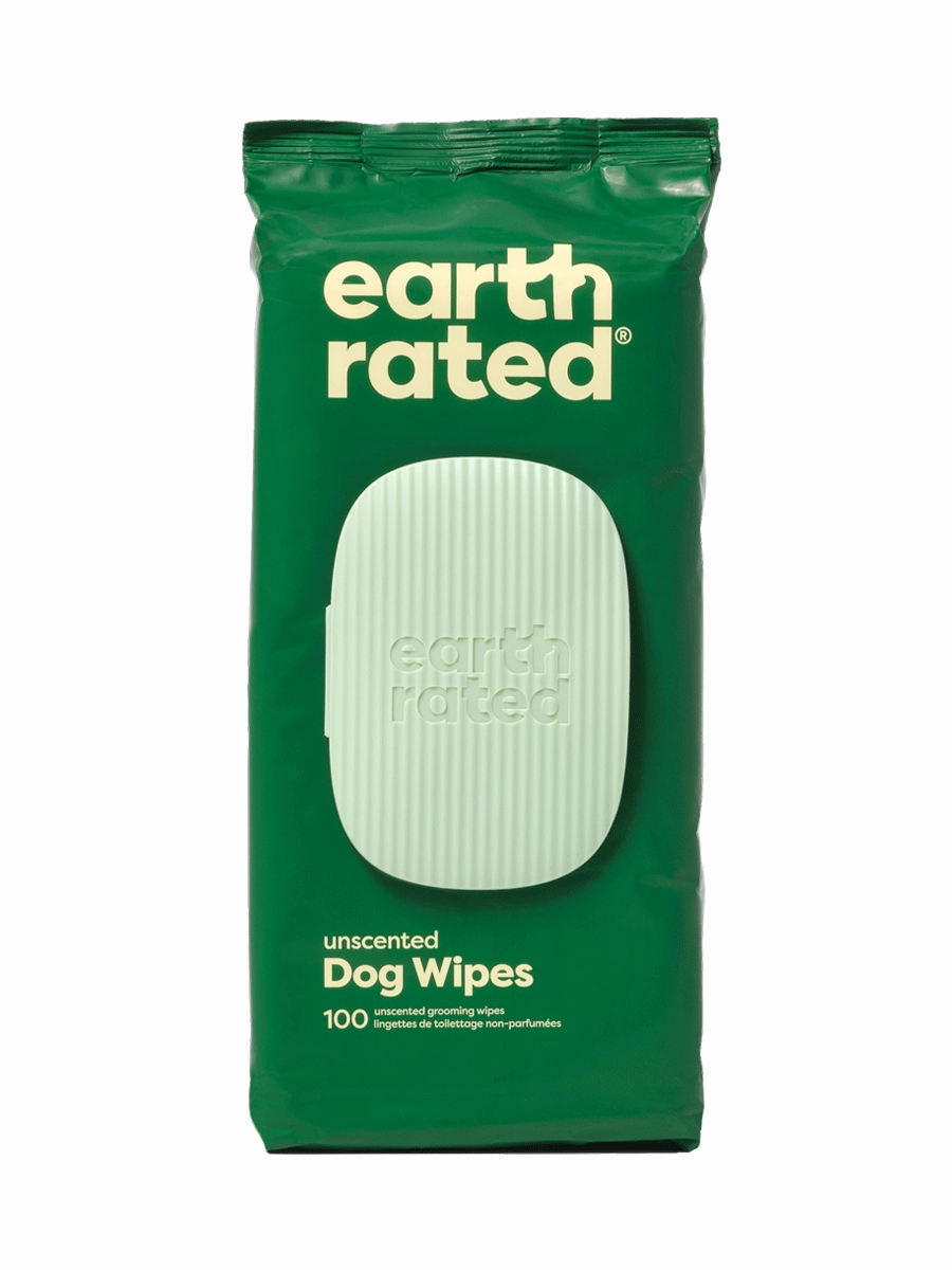 Earth Rated Unscented Wipes 100 ct.
