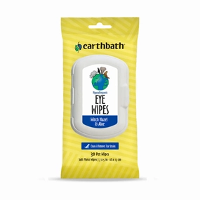 Earthbath Eye Wipes Witch Hazel & Aloe 30 wipes