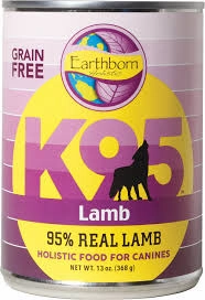 Earthborn K95 Lamb Recipe
