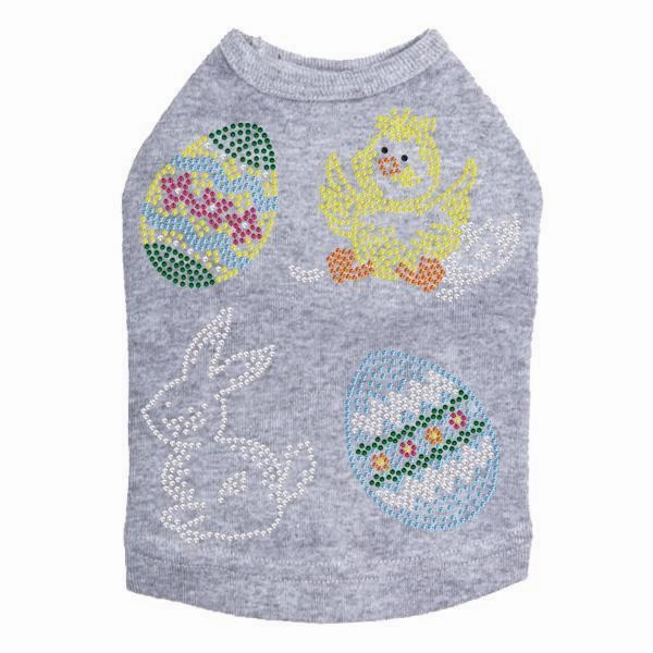 Easter Assortment Rhinestone Dog Tank