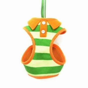 Easy Go Polo Dog Harness Green
