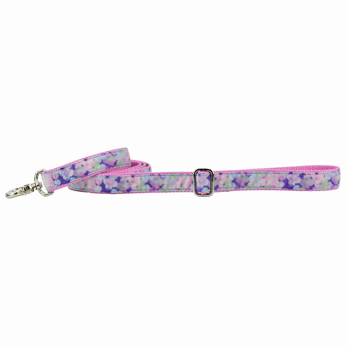 Elite Velvet Dog Leash Hydrangea