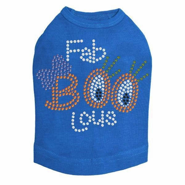 Fab-BOO-Lous Rhinestone Dog Tank