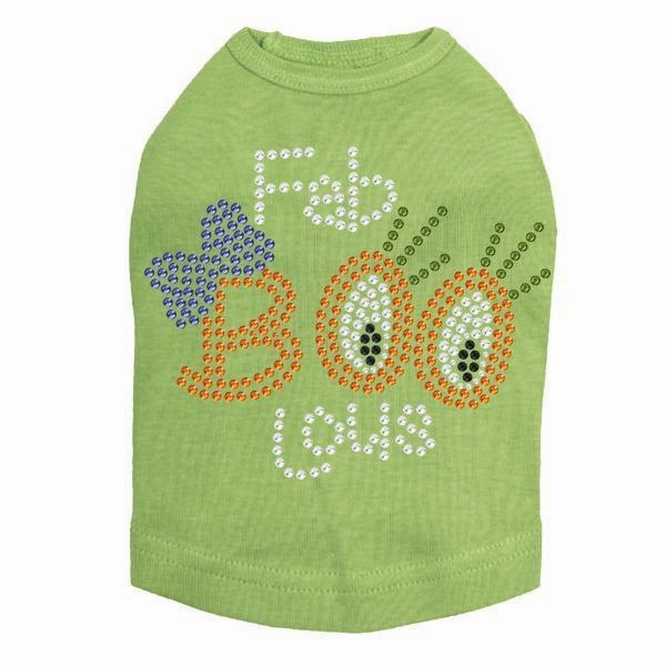 Fab-BOO-Lous Rhinestone Dog Tank