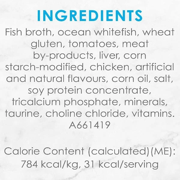 Fancy Feast Petites Ocean Whitefish Entree in Gravy Wet Cat Food
