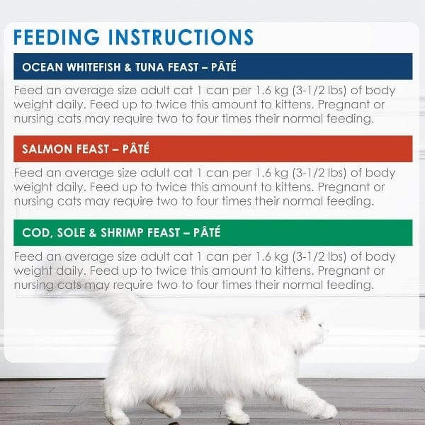 Fancy Feast Seafood Supper Pate Canned Cat Food Variety Pack