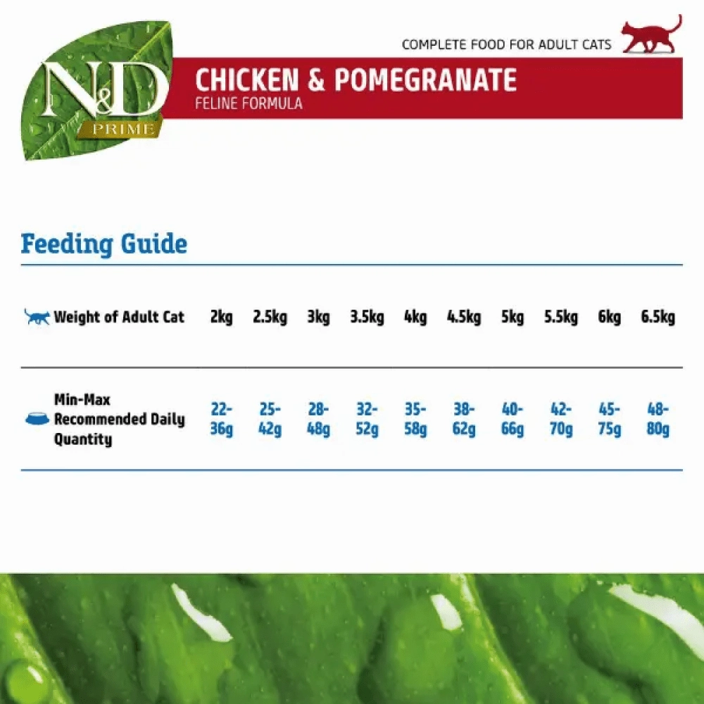 Farmina N&D Prime Chicken & Pomegranate, Lamb & Blueberry and Ocean Herring & Orange Grain Free Adult Cat Dry Food Combo