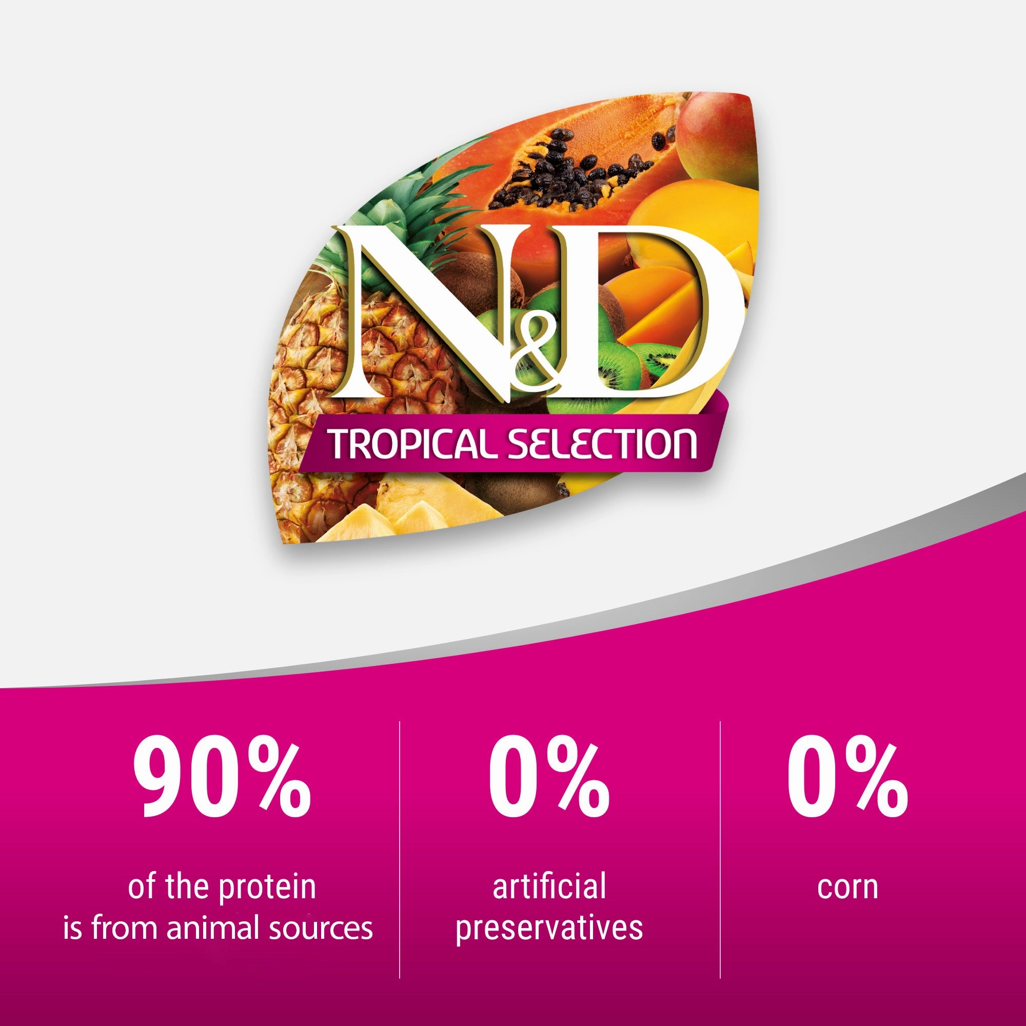 Farmina N&D Tropical Selection Pork, Spelt, Oats & Tropical Fruits Medium & Maxi Adult Dry Dog Food