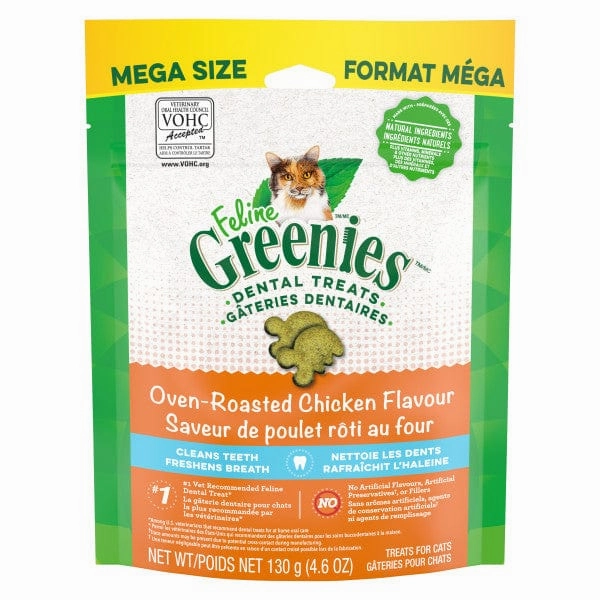Feline Greenies Oven-Roasted Chicken Flavour Dental Treats