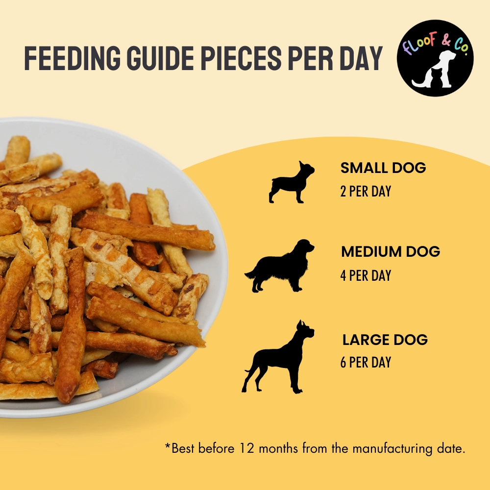 Floof & Co Smoked Chicken Jerky Dog Treats