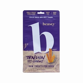 Freeze Dried Beef Tendon Chews Dog Treats
