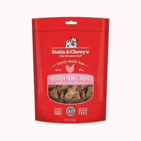 Freeze Dried Chicken Heart Dog Treats