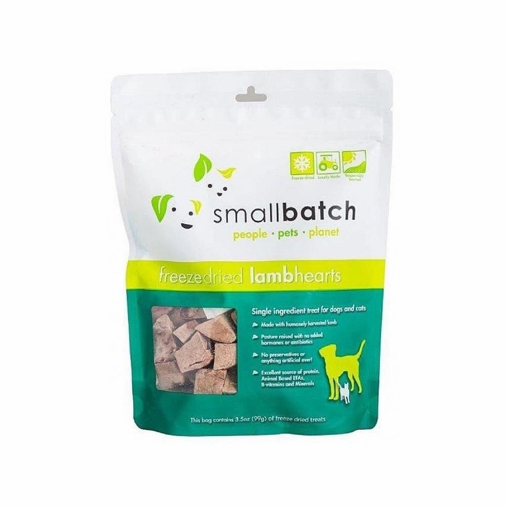 Freeze Dried Lamb Hearts Dog & Cat Treats