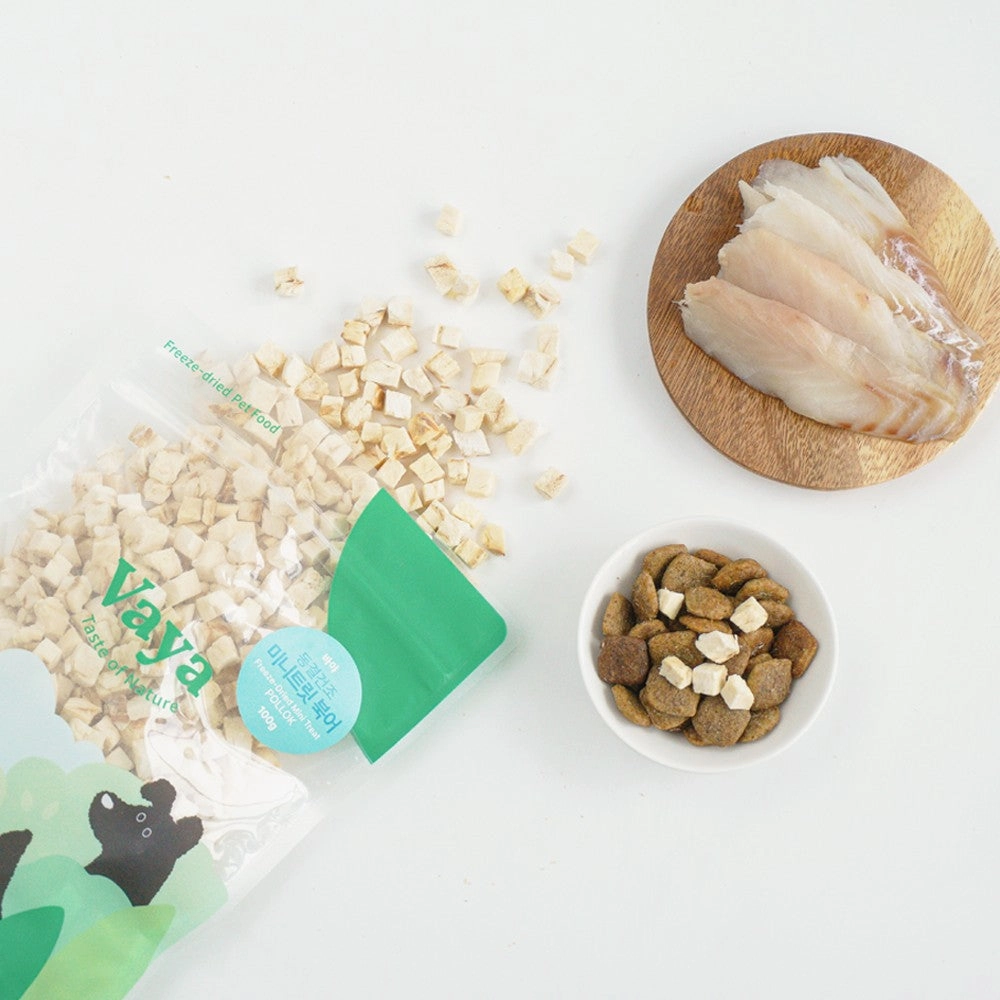 Freeze Dried Pollock Mini Dog Treats
