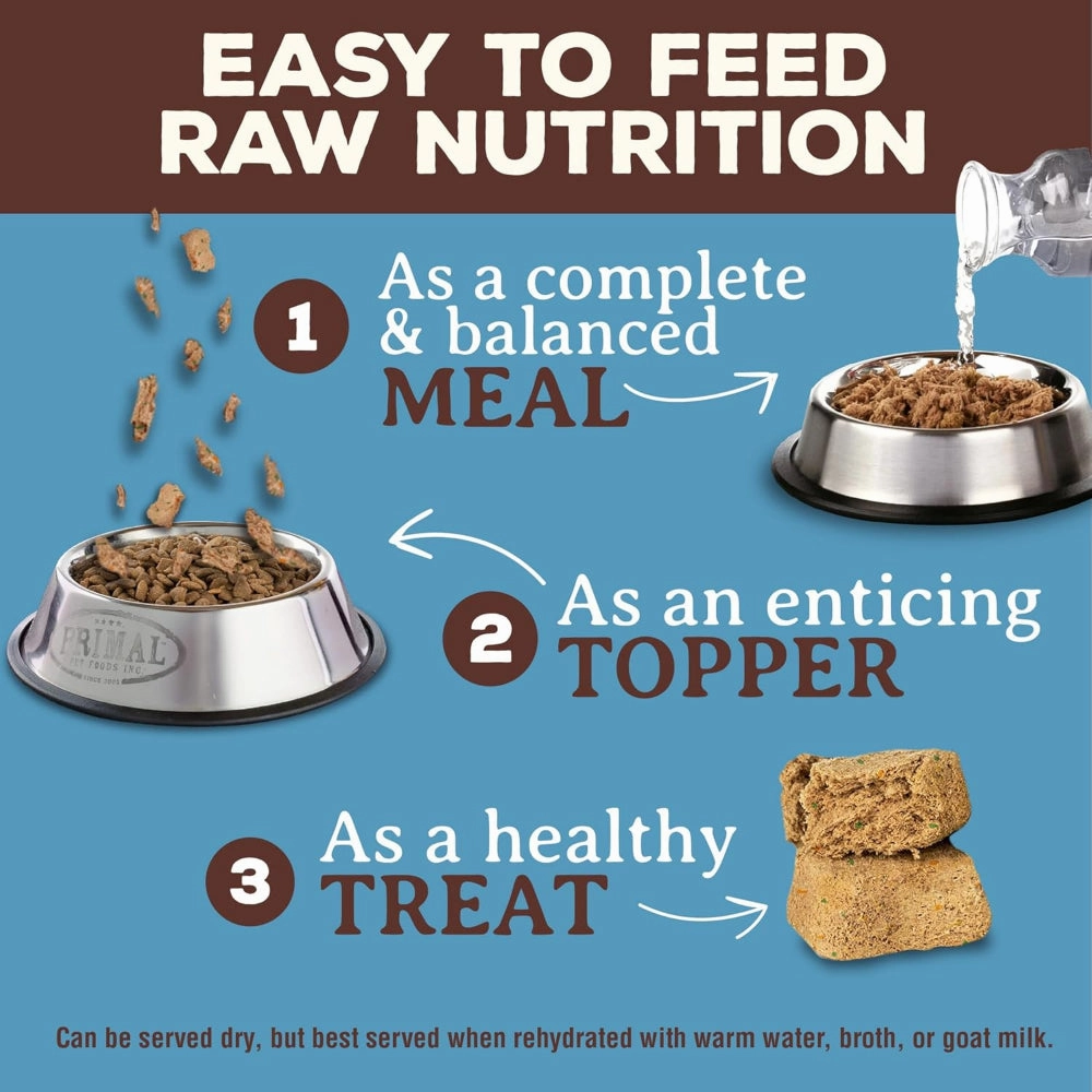 Freeze Dried Rabbit Nuggets Cat Food