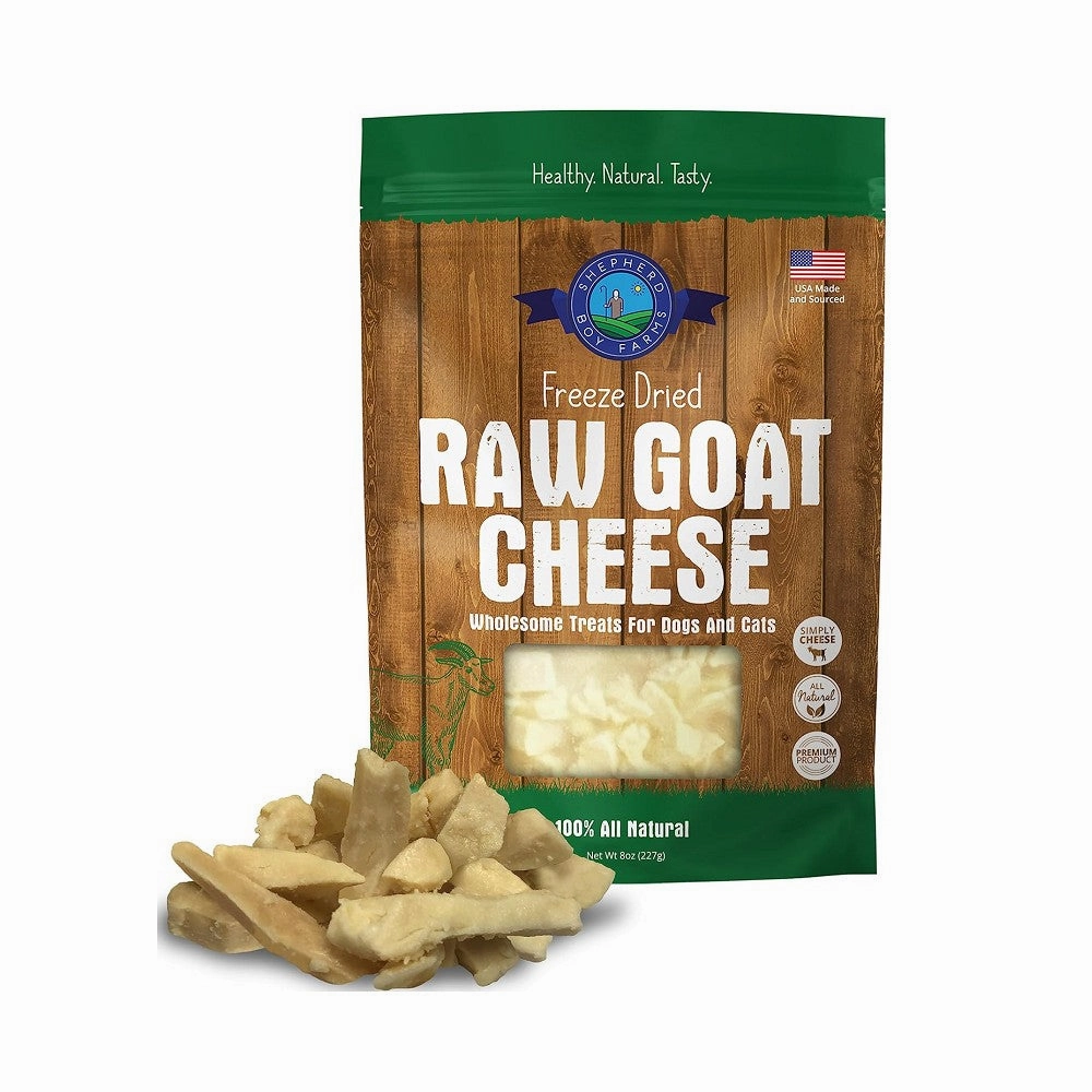 Freeze Dried Raw Goat Cheese for Dogs & Cats