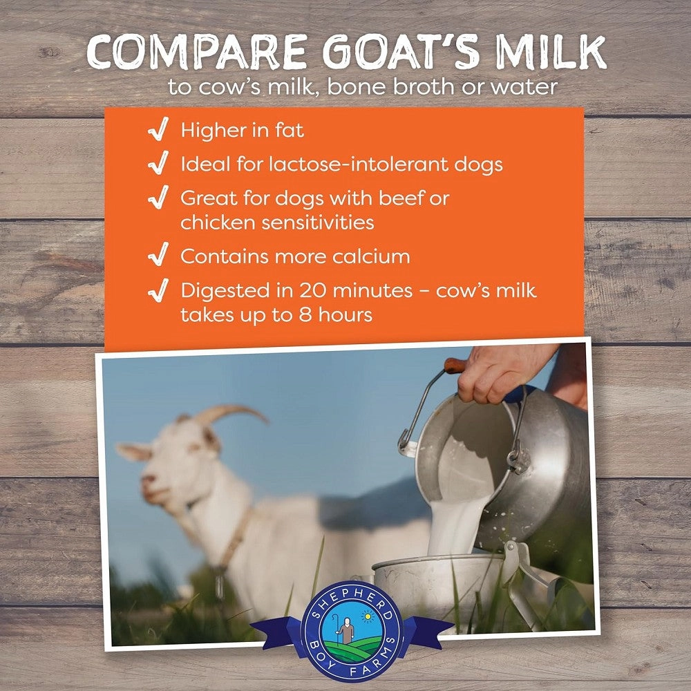 Freeze Dried Raw Goat's Milk Golden Blend for Dogs & Cats