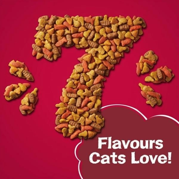 Friskies 7 Dry Cat Food, 1.42kg
