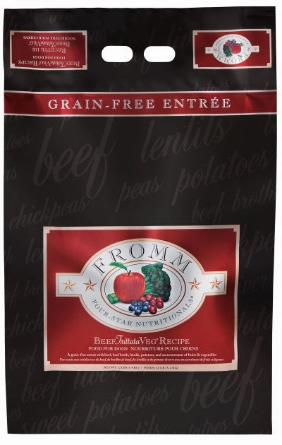 Fromm Four-Star Grain-Free Beef Frittata Veg Dry Dog Food