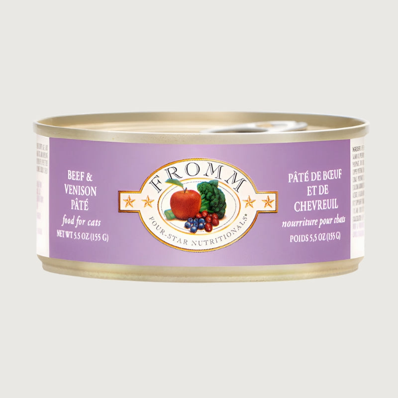FROMM Four-Star Nutritionals Beef & Venison Pt Food for Cats