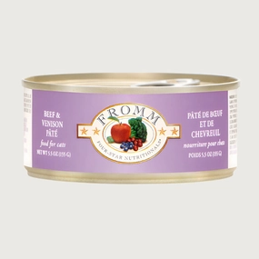 FROMM Four-Star Nutritionals Beef & Venison Pt Food for Cats