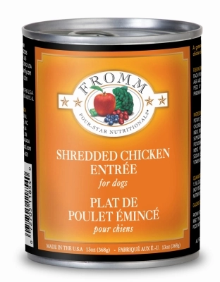 Fromm Four Star Shredded Chicken in Gravy
