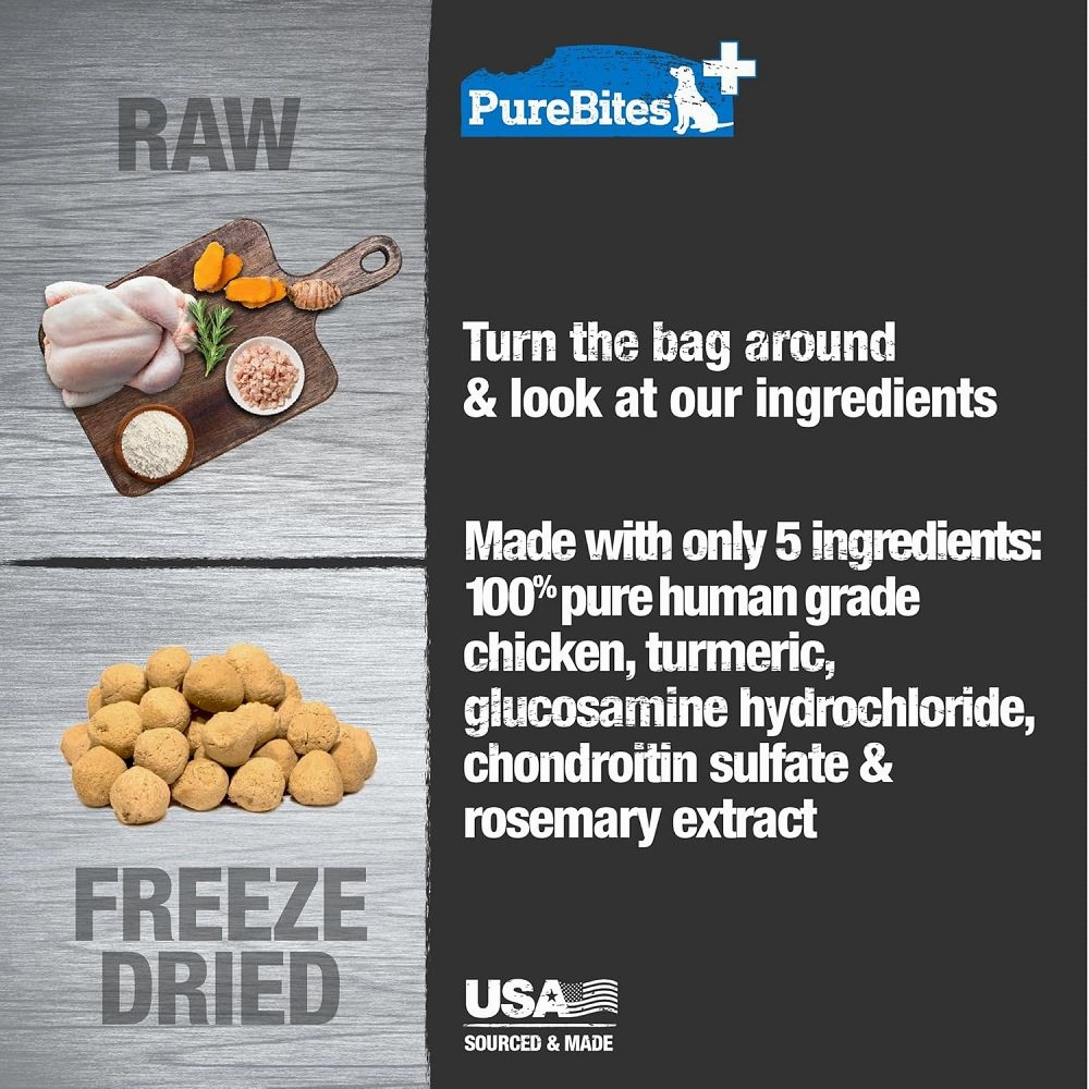 Functional Hip & Joint Freeze Dried Dog Treats