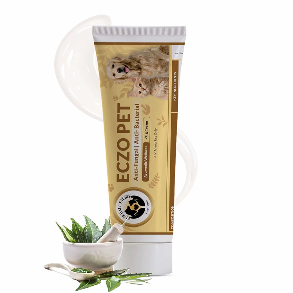 FurBall Story Eczo Pet Cream for Dogs and Cats