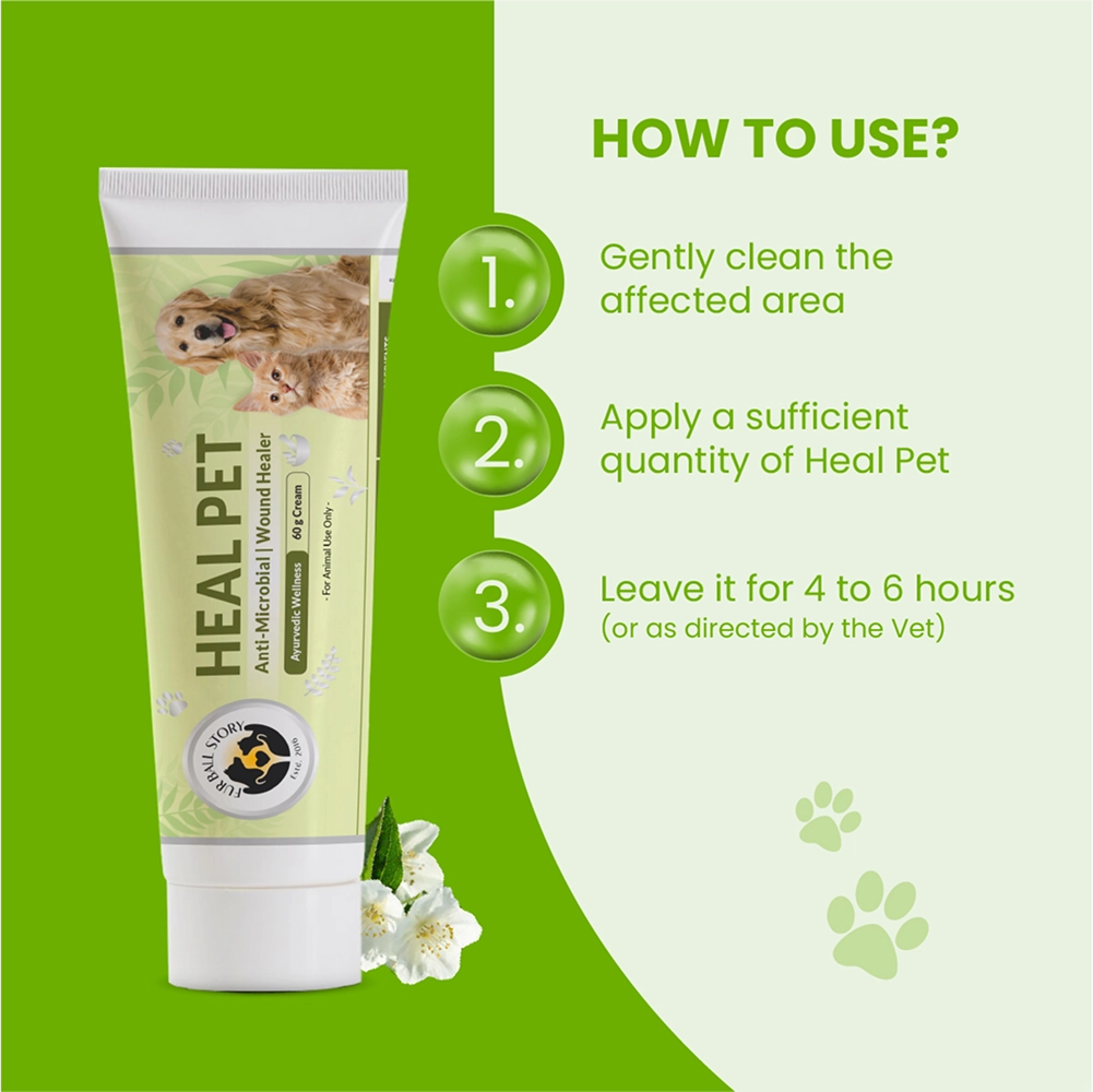 FurBall Story Heal Pet Cream for Dogs and Cats