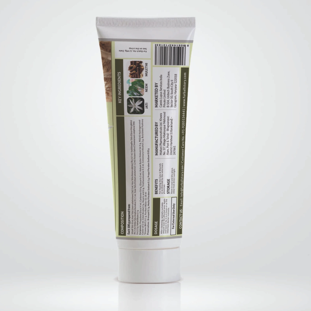 FurBall Story Heal Pet Cream for Dogs and Cats