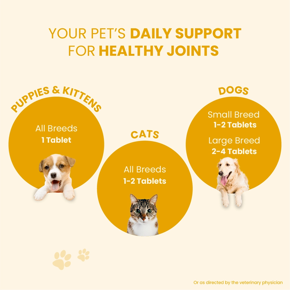 FurBall Story Jump O Joint Care tablets for Dogs and Cats