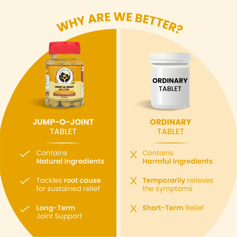 FurBall Story Jump O Joint Care tablets for Dogs and Cats